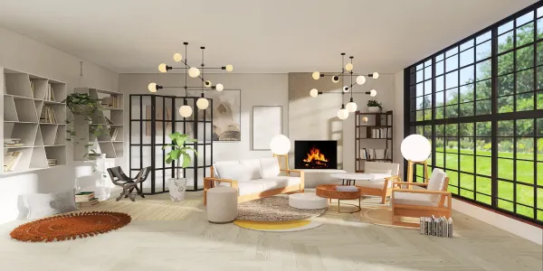 Professional interior design created with Homestyler 3D design software