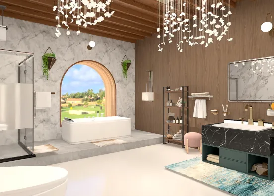 nice bathroom..i think🤔 Design Rendering