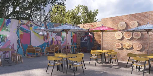 Street art Cafe