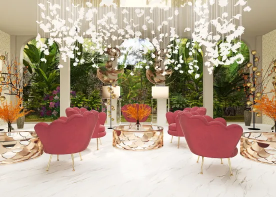 Enchanted Lobby ✨🪞 Design Rendering