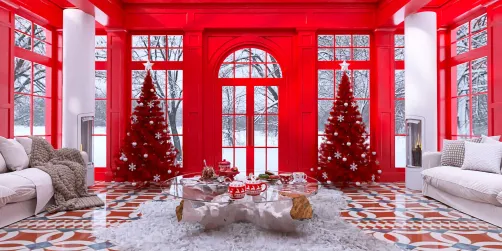 Red and blue 3D