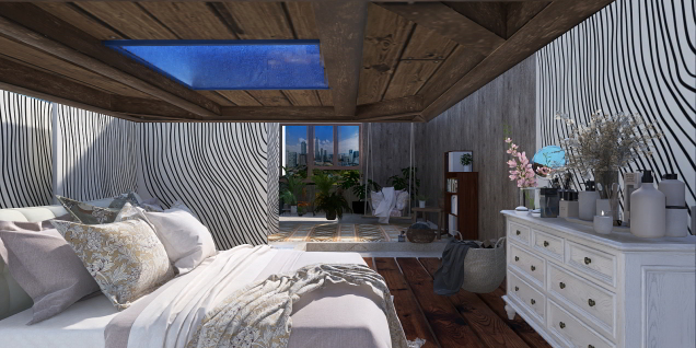 rooftop bedroom ✨️ 