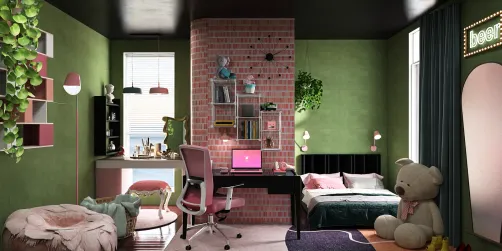 NATURE x BARBIE ROOM