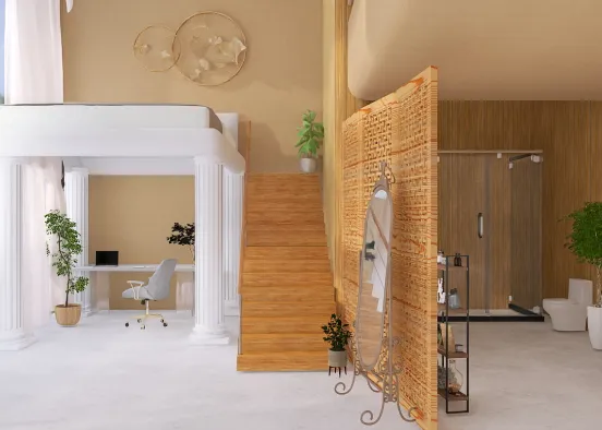 # bathroom Renderização de Design
