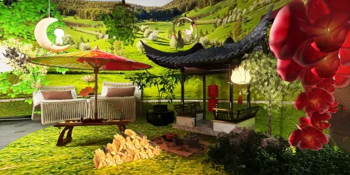 I Escape to an authentic Japanese garden