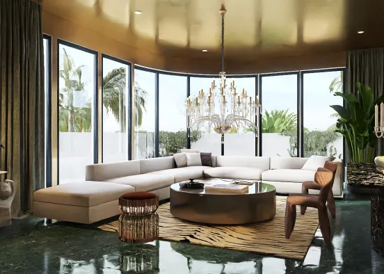 # Tried to go full Miami with this one  Renderização de Design