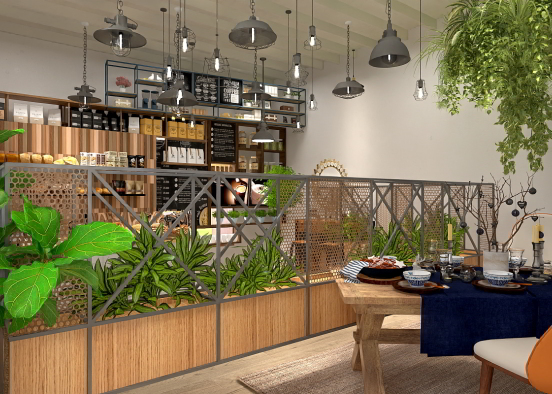 Private table for two… Design Rendering