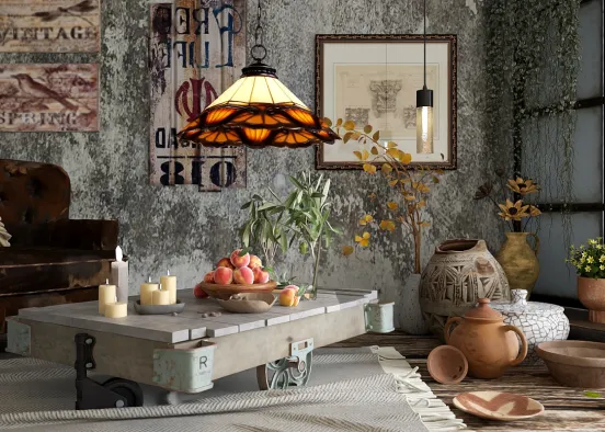 # Untidy Vintage Renderização de Design