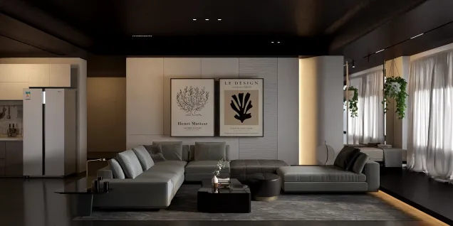 Dark Luxury Apartment