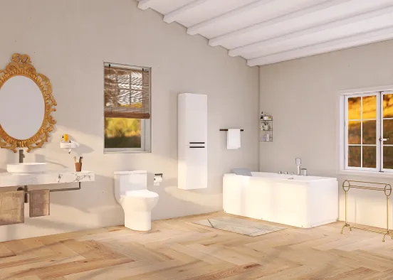 salle de bain 🏡 Design Rendering