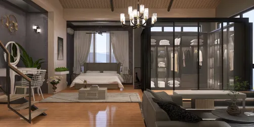 Bauhaus Style Bedroom 