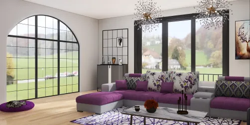 purple and black 