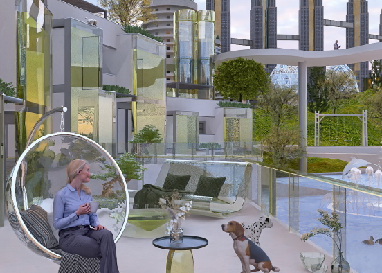 Multifunctional living in the city 🏙️ Design Rendering