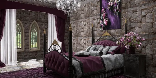 Gothic Bedroom 