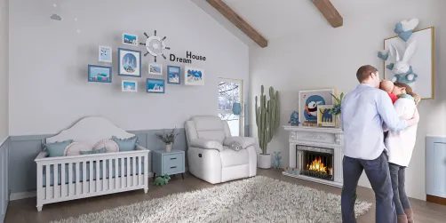 baby blue room