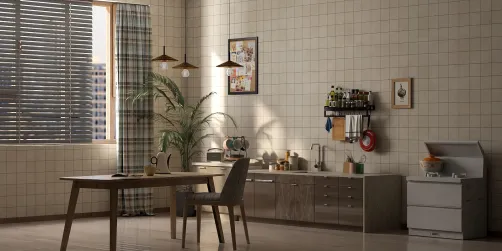 Old-fashioned kitchen