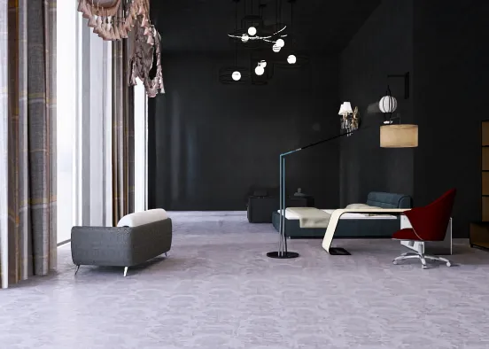 mafia room in dubai Design Rendering
