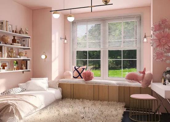 Barbie Bedroom Design Rendering