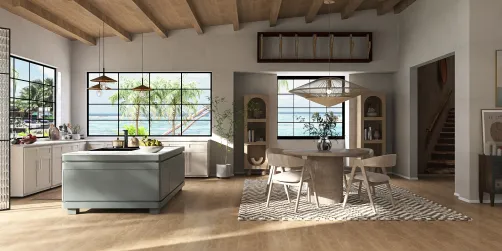 California casual kitchen and dining 
