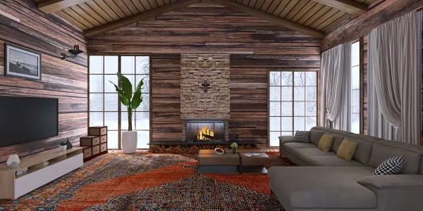 Professional interior design created with Homestyler 3D design software