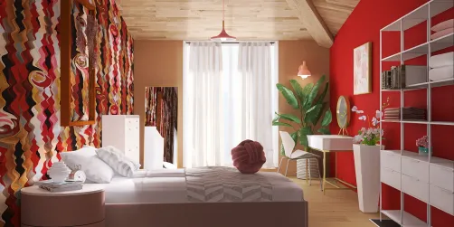 Quarto solteiro feminino 