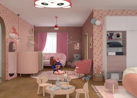 Another baby room 🥰
These are the cutes💟👶🏽 Design Rendering