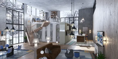 Loft bedroom