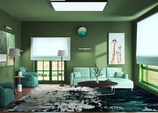 Room for tea and relax  Design Rendering