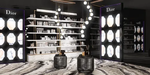 Dior pop up 🖤