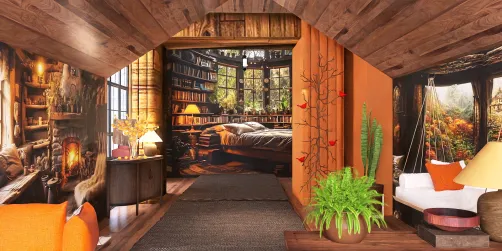 Inside the hobbit house