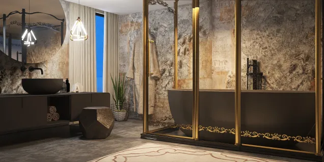 Luxury Bath- Gold Bath.