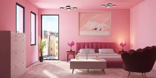Lune de miel rose