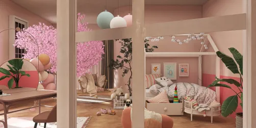 cozy little girls bedroom 