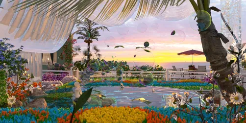 Secret garden 💗🧚‍♀️🪷🏵🌴