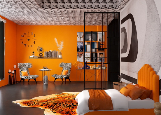 Orange is the new black 🔥 Design Rendering