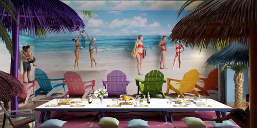 Rainbow Shores Retreat: Rm#2 in “R”