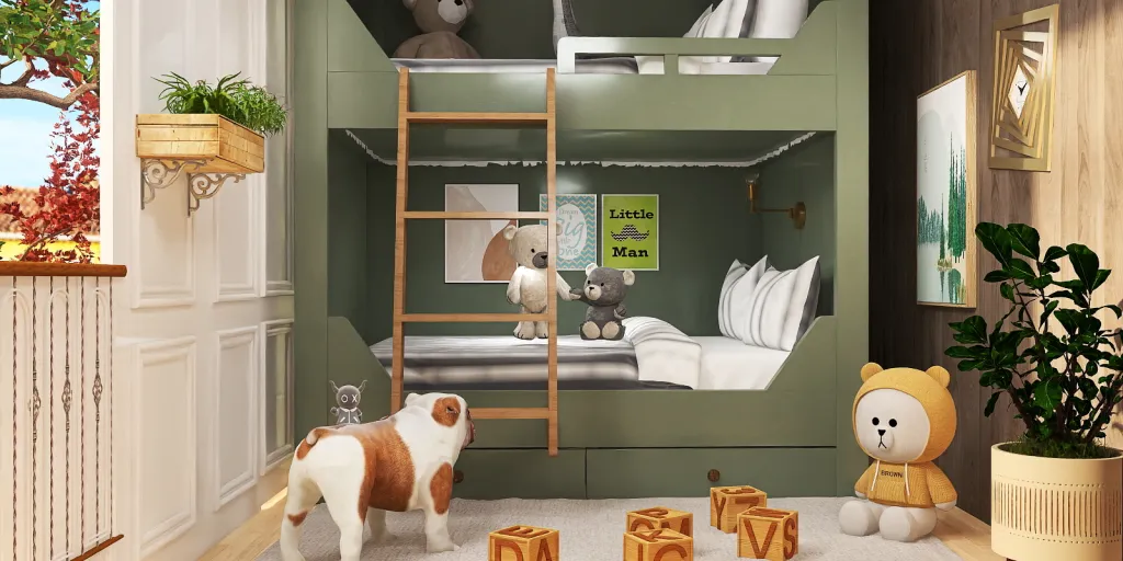 a cat and dog are standing in a room 