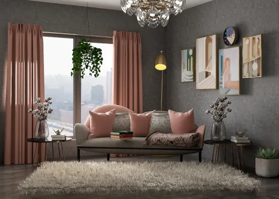 # I would never leave this space Renderização de Design