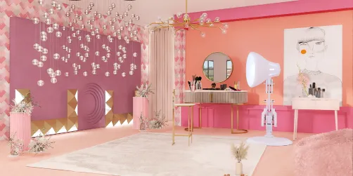 Makeup artist room💖💄👜