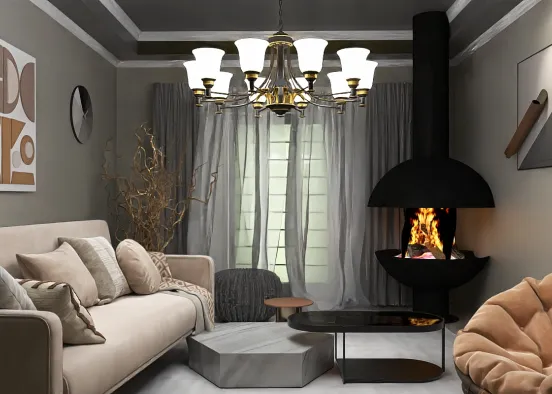 # 🤎🔥🩶🖤 Renderização de Design