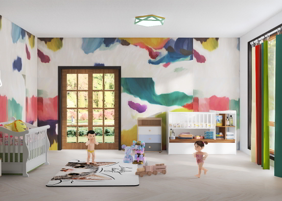 Children bedroom  Design Rendering