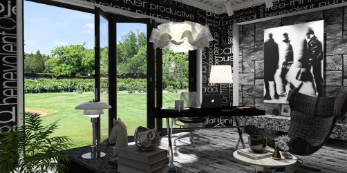 Black Home Office