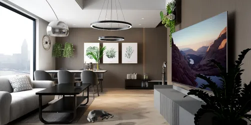 Simple living room