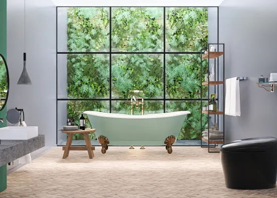 # Bathe in serenity  Renderização de Design
