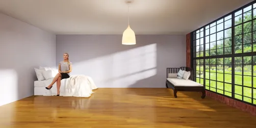 girl plane room
