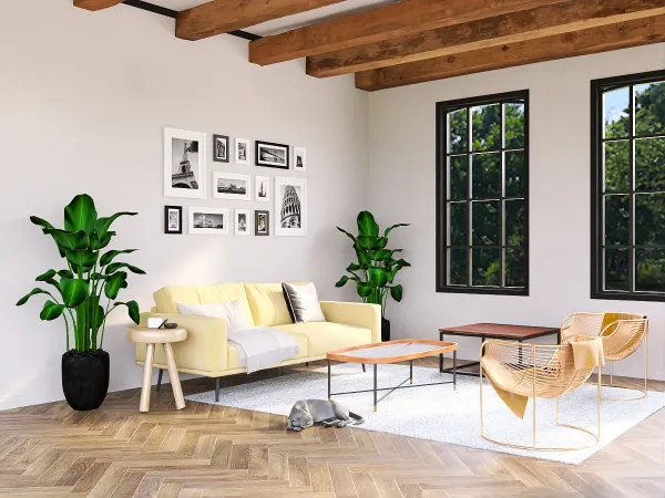 Professional interior design created with Homestyler 3D design software