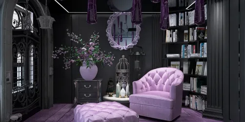 “The Amethyst Alcove” Gothic Style