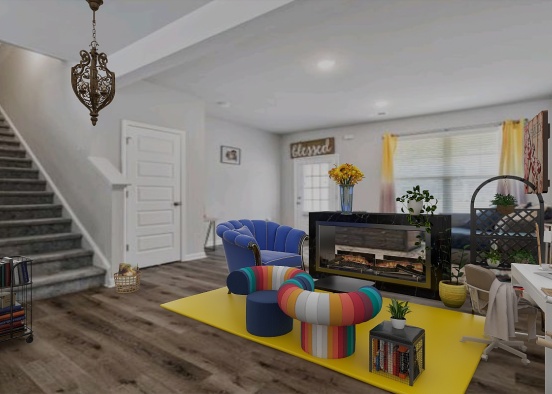 Colorful World 🌍 Design Rendering