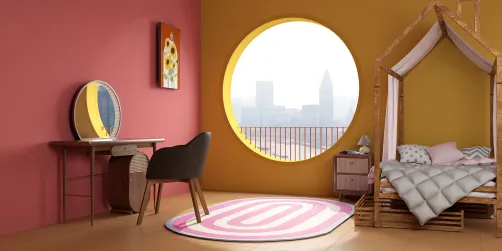 kids bedroom indoor 3D design 🩷