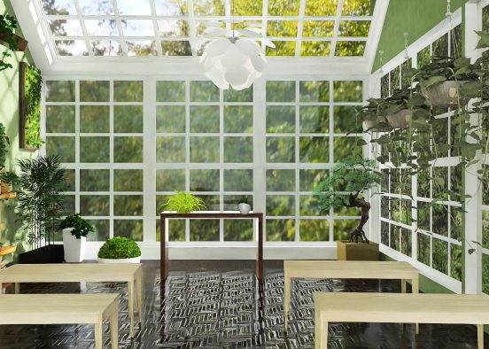 Herbology Classroom Design Rendering